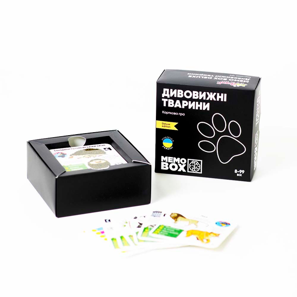  «Настільна гра JoyBand MemoBox Delux Дивовижні тварини (MBD106)», бренда JoyBand - фото №1