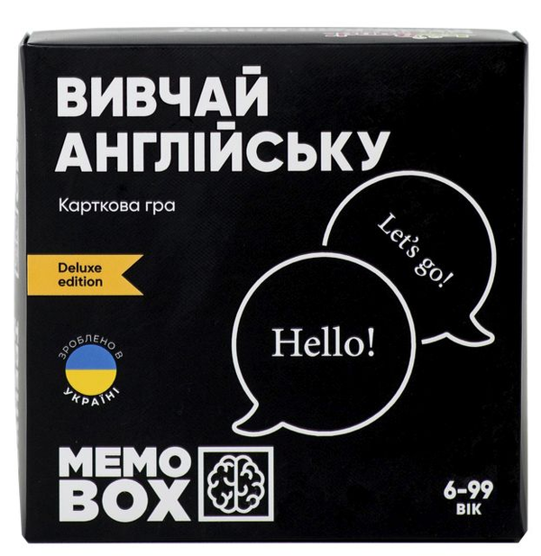  «Настільна гра JoyBand MemoBox Delux Вивчай англійську (MBD104)», бренда JoyBand - фото №1