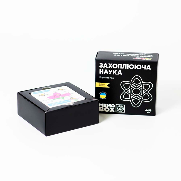  «Настільна гра JoyBand MemoBox Delux Захоплююча наука (MBD105)», бренда JoyBand - фото №1