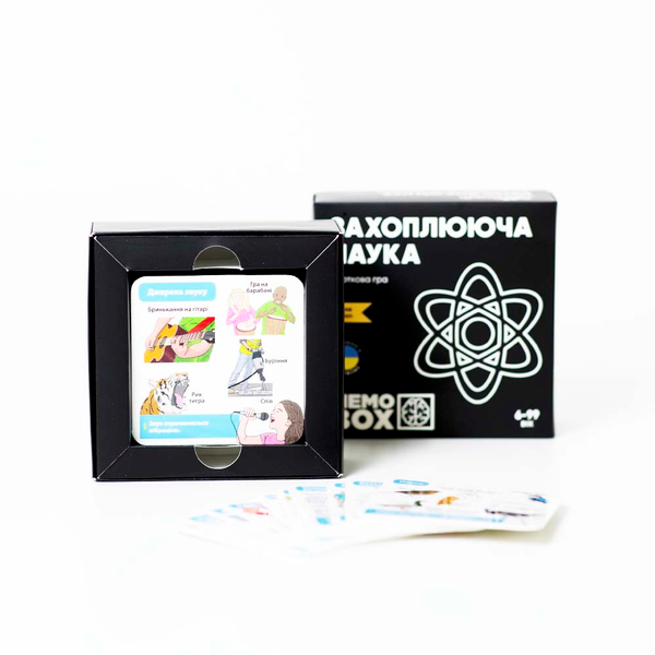  «Настільна гра JoyBand MemoBox Delux Захоплююча наука (MBD105)», бренда JoyBand - фото №1