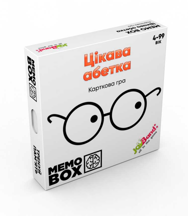  «Настільна гра JoyBand MemoBox Цікава Абетка (MB0003)», бренда JoyBand - фото №1