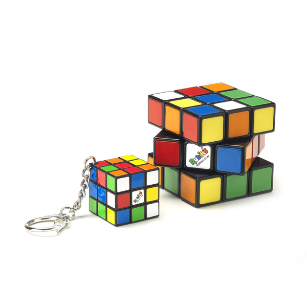  «Набор головоломок Rubik's Кубик Рубика и Мини-кубик Рубика 3х3 (RK-000319)», бренда Rubik's - фото №1