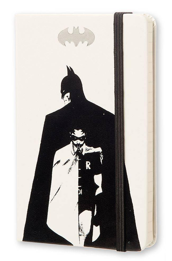  «Карманная записная книжка Moleskine Batman Белая в линию LEBA01MM710 (805-22-0440-091-1, LEBA01MM710)», бренда Moleskine - фото №1
