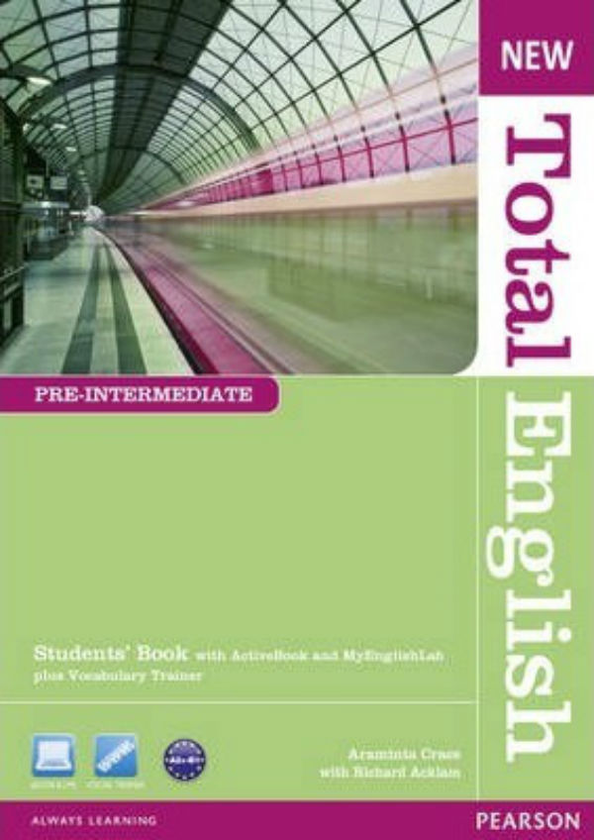 Бумажная книга «New Total English Pre-Intermediate Student's Book with ActiveBook CD-ROM & MyLab Access», автор Араминта Грейс - фото №1