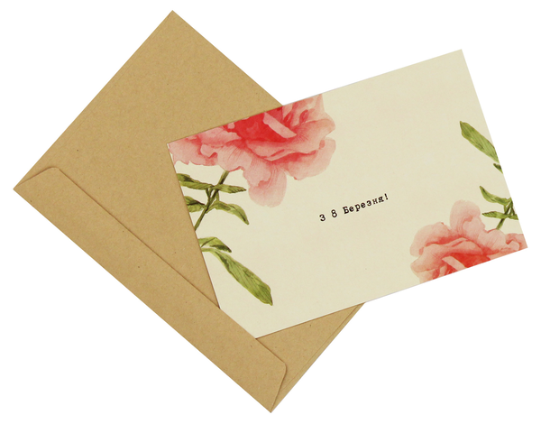 «Листівка Mirabella Postcards 8 Березня (161259)», бренду Mirabella Postcards - фото №1
