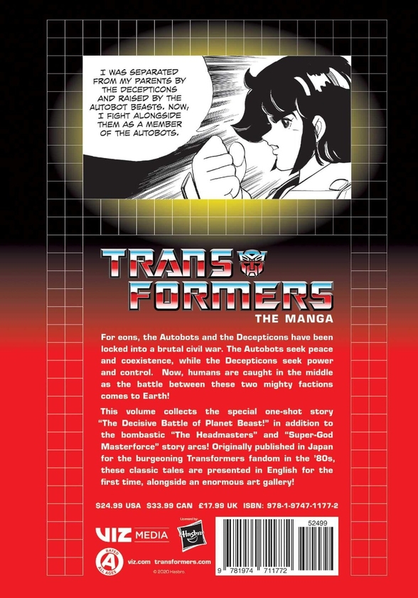 Бумажная книга «Transformers. The Manga (комплект із 3 книг)», автор Масуми Канэда - фото №1