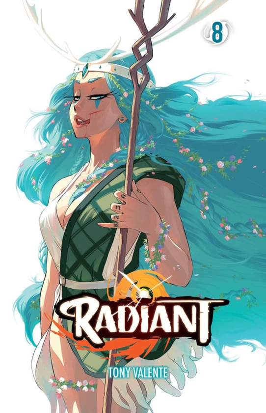 Бумажная книга «Radiant. Volume 8», автор Тони Валенте - фото №1