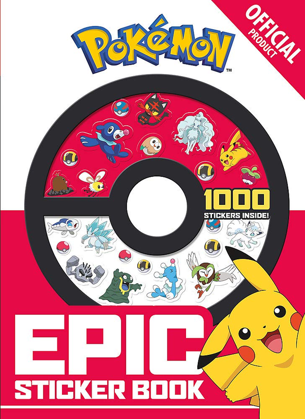 [object Object] «The Official Pokemon Epic Sticker Book» - фото №1