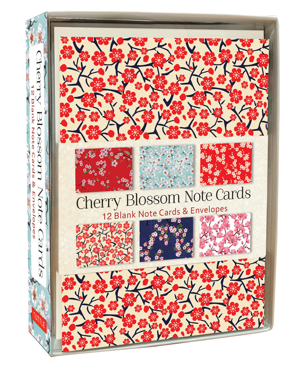 Бумажная книга «Cherry Blossom Note Cards» - фото №1