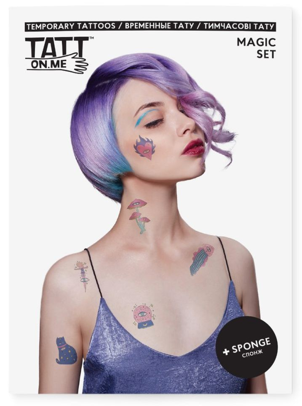 «Временные тату TATTon.me Magic set», бренда TATTon.me - фото №1