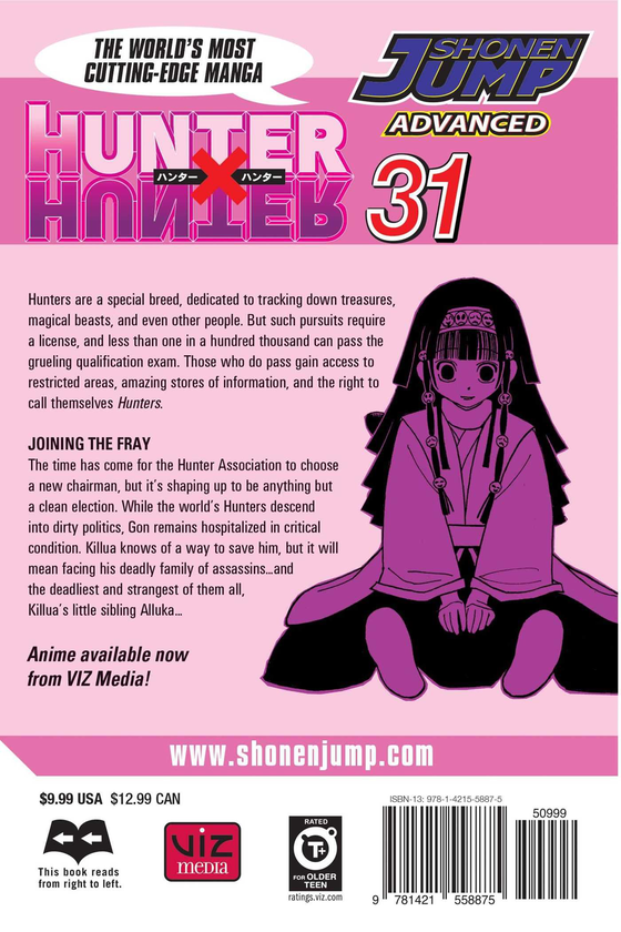 Бумажная книга «Hunter x Hunter. Volume 31», автор Ёсихиро Тогаси - фото №1
