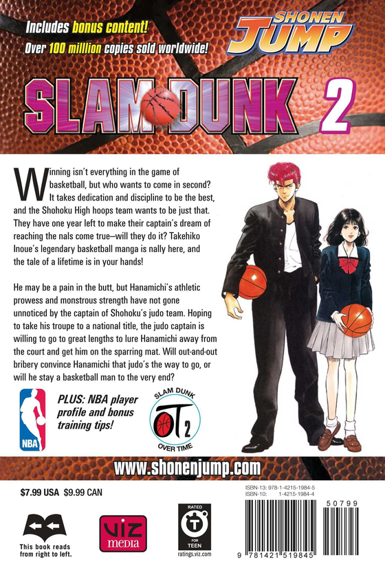 Паперова книга «Slam Dunk. Volume 2», автор Такехiко Iноуe - фото №1