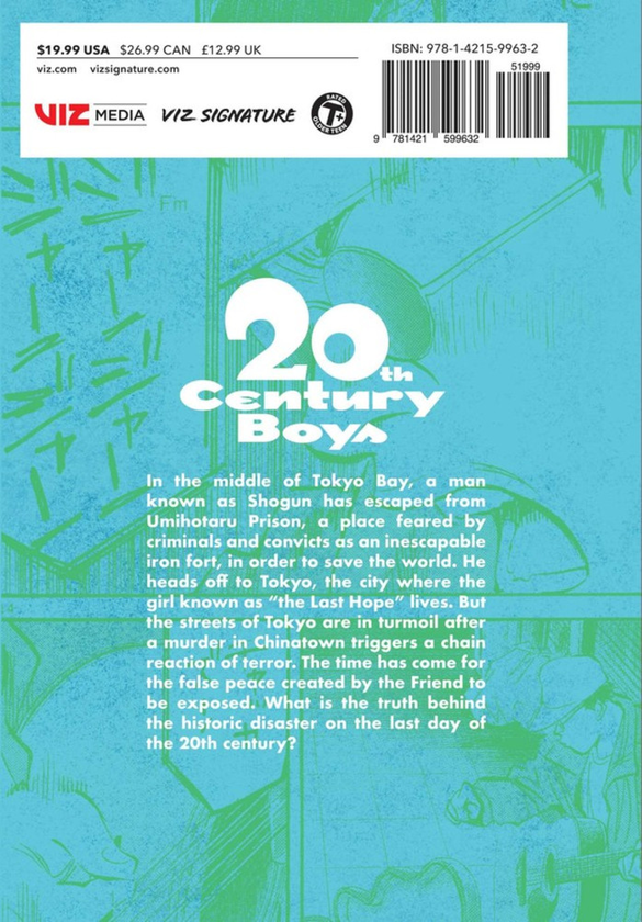 Паперова книга «20th Century Boys. The Perfect Edition. Volume 4», автор Наокi Урасава - фото №1