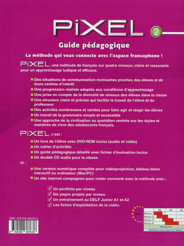 Паперова книга «Pixel 2 - Guide pédagogique», авторів Стефані Коллет, Енн-Сесіль Кудер - фото №1