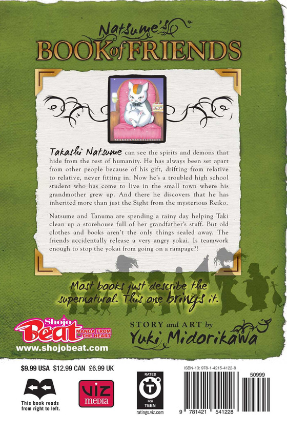 Паперова книга «Natsume’s Book of Friends. Volume 11», автор Юкі Мідорікава - фото №1
