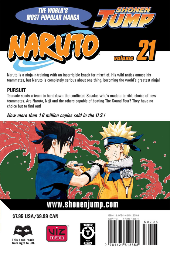 Паперова книга «Naruto. Volume 21», автор Масаси Кісімото - фото №1