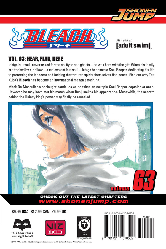 Паперова книга «Bleach. Volume 63», автор Тайто Кубо - фото №1