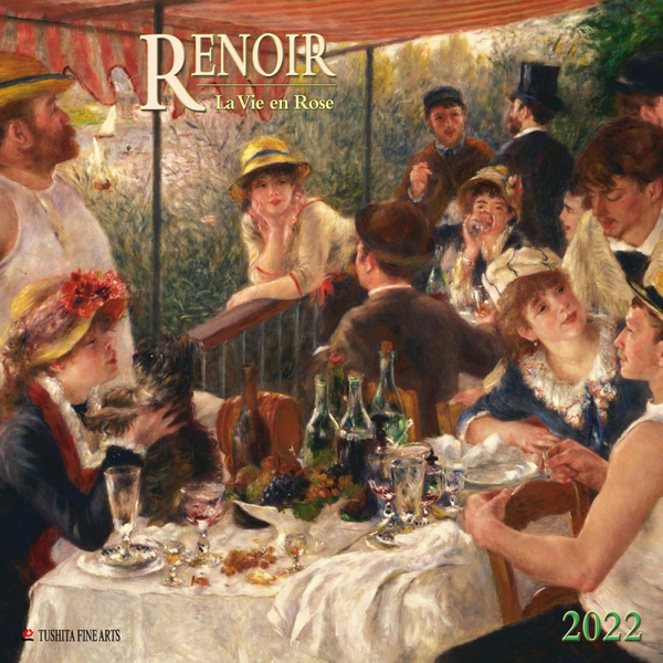 Паперова книга «Календарь на 2022 Auguste Renoir - La Vie en Rose» - фото №1
