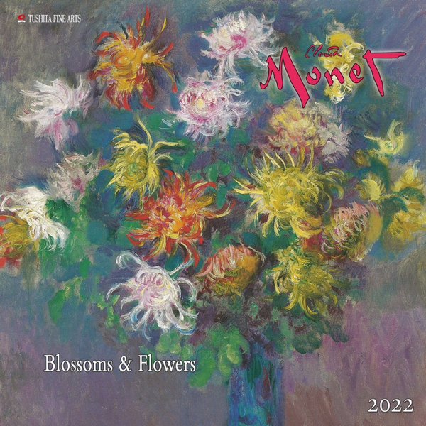 Паперова книга «Календар на 2022 Claude Monet - Blossoms & Flowers» - фото №1