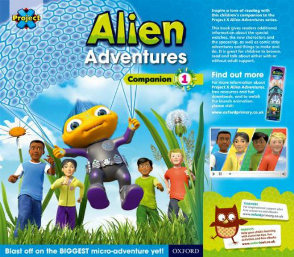 Паперова книга «Project X Alien Adventures Companion 1» - фото №1