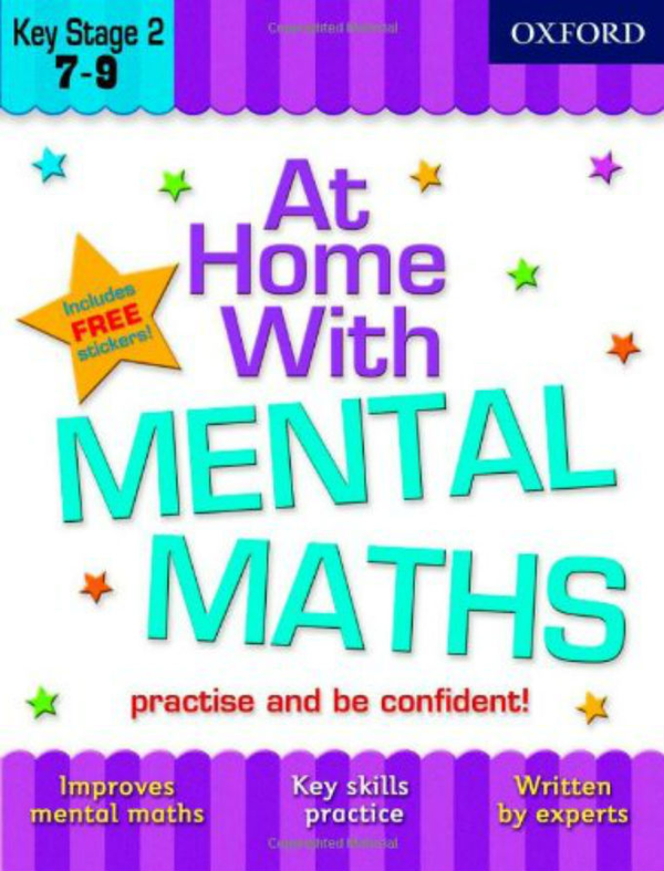 Паперова книга «At Home with Mental Maths», автор Сара Лiндсей - фото №1