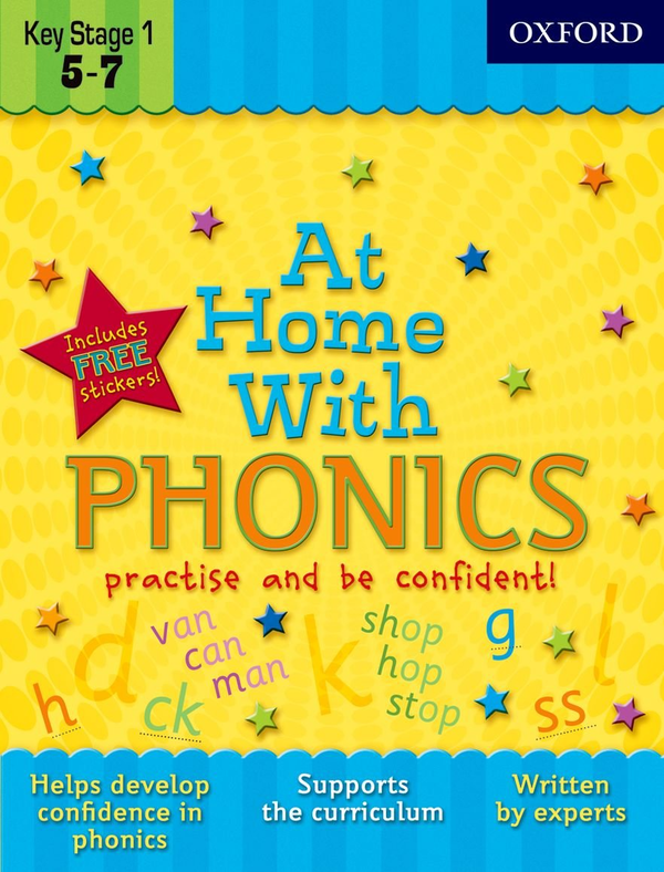 Паперова книга «At Home with Phonics», автор Дженні Робертс - фото №1