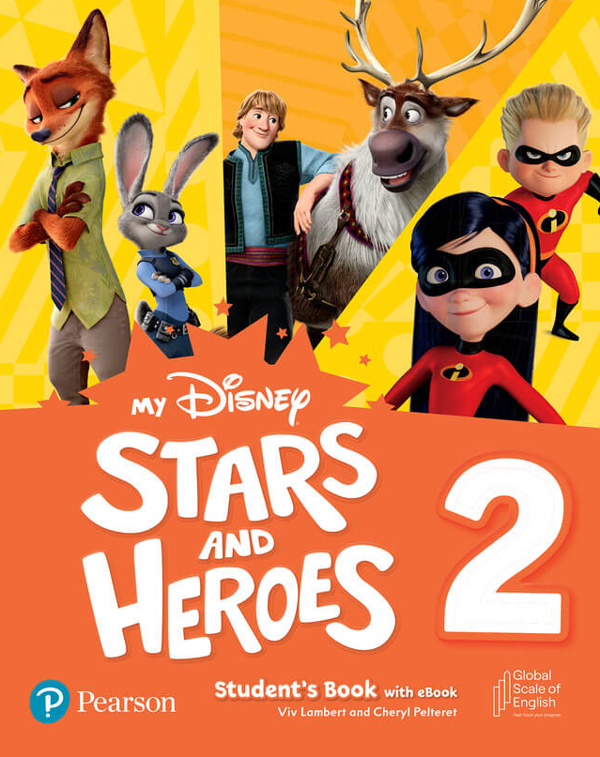 [object Object] «My Disney Stars and Heroes American Edition Level 2 Student's Book with eBook», авторов Шерил Пелтерет, Вив Ламберт - фото №1