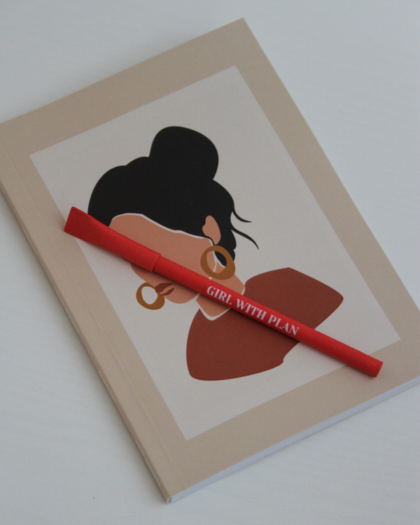 «Эко ручка Your Planner Girl With Plan Красная (planner32)», бренда Your Planner - фото №1