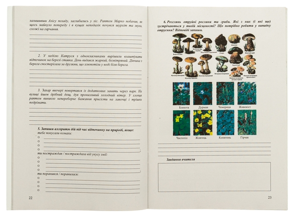 [object Object] «Здоров’я, безпека та добробут. 6 клас. Робочий зошит», авторів Микола Фука, Оксана Здирок, Світлана Василькевич - фото №4 - мініатюра