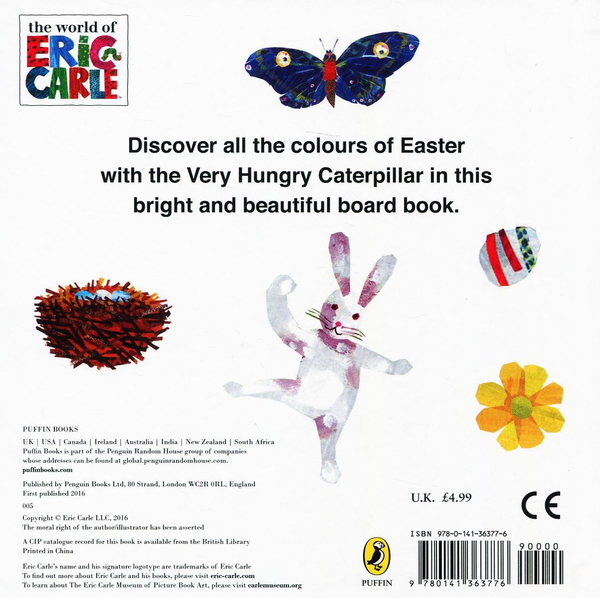 Паперова книга «The Very Hungry Caterpillar's Easter Colours», автор Ерік Карл - фото №1