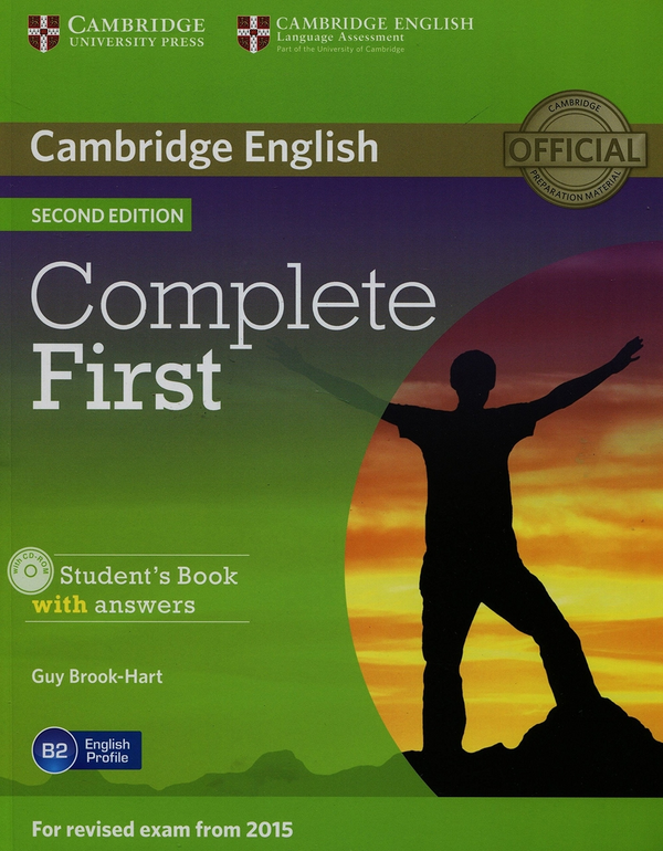 Бумажная книга «Complete First Student's Book with Answers», автор Гай Брук-Харт - фото №1