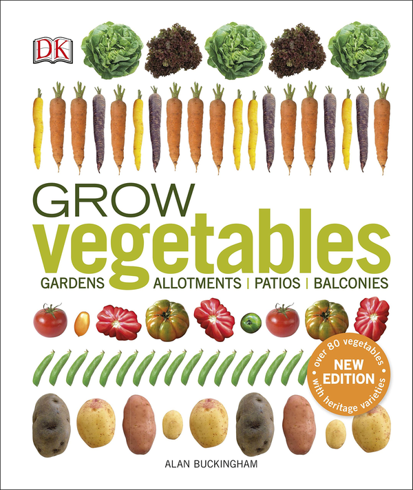 Бумажная книга «Grow Vegetables», автор Алан Букингем - фото №1