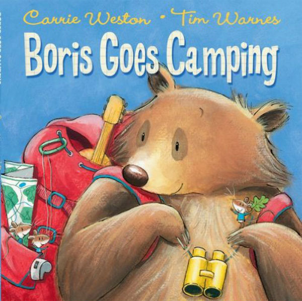 Бумажная книга «Boris Goes Camping », автор Кэрри Уэстон - фото №1