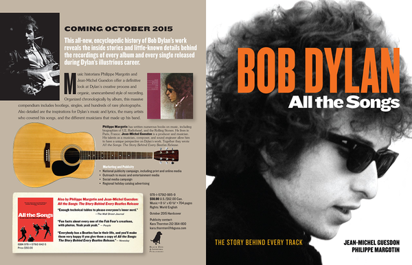 Бумажная книга «Bob Dylan All the Songs», автор Жан-Мишель Гесдон - фото №1