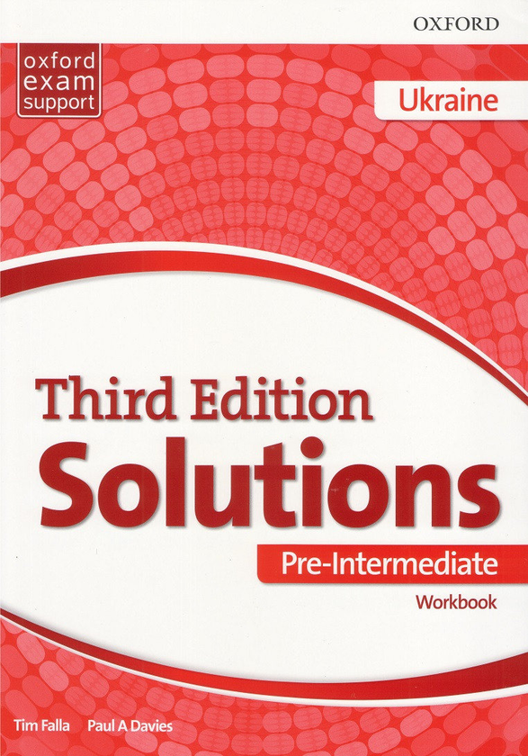 [object Object] «Solutions Third Edition Pre-Intermediate. Workbook», авторов Тим Фалья, Пол А. Дэвис - фото №1