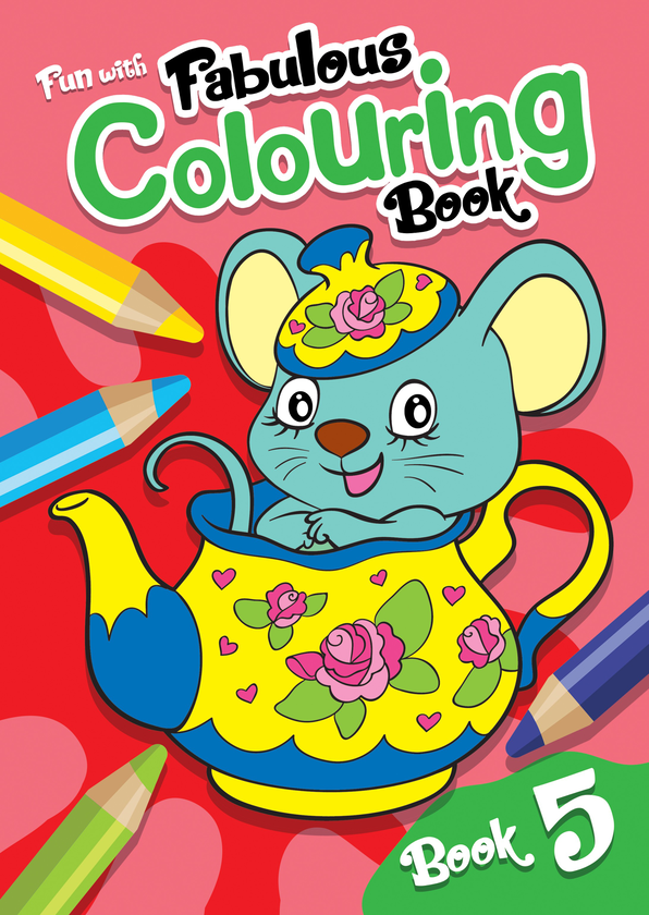Бумажная книга «Fun with Fabulous Colouring. Book 5» - фото №1