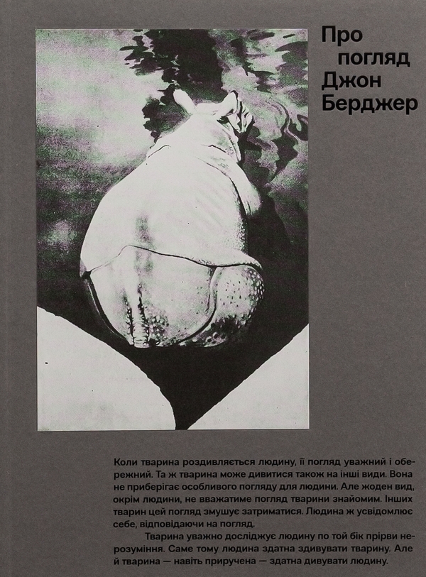 Бумажная книга «Про погляд», автор Джон Берджер - фото №1