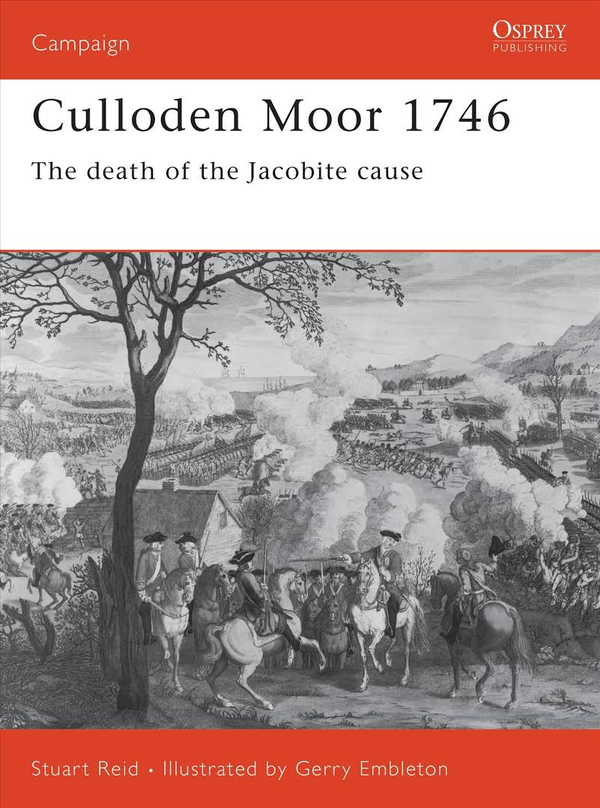 Паперова книга «Culloden Moor 1746: The death of the Jacobite cause», автор Стюарт Рід - фото №1
