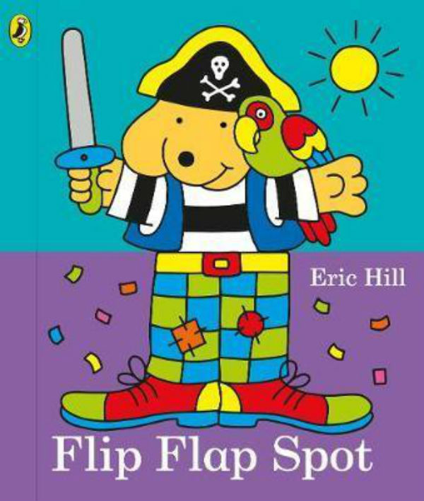 Паперова книга «Flip Flap Spot», автор Ерік Хілл - фото №1
