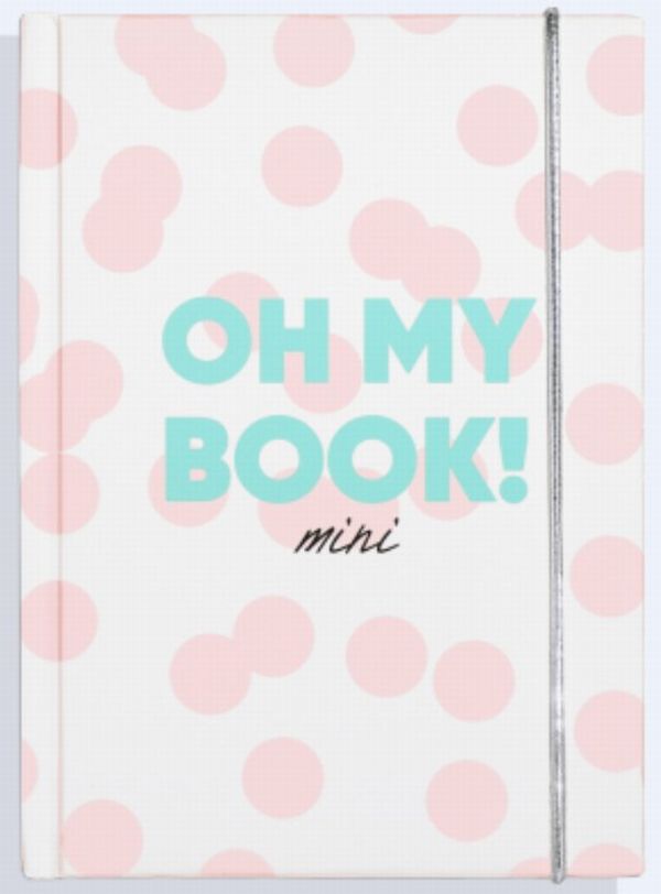  «Блокнот Oh My Book! Mini розовый горох (4820216810066)», бренда Oh My Book! - фото №1