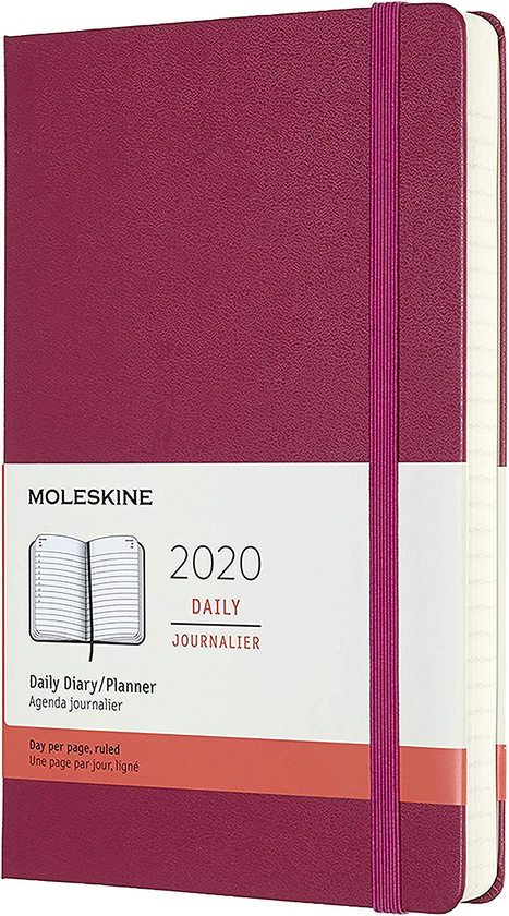  «Ежедневник Moleskine на 2020 год Изысканный розовый (DHD1612DC3Y20)», бренда Moleskine - фото №1