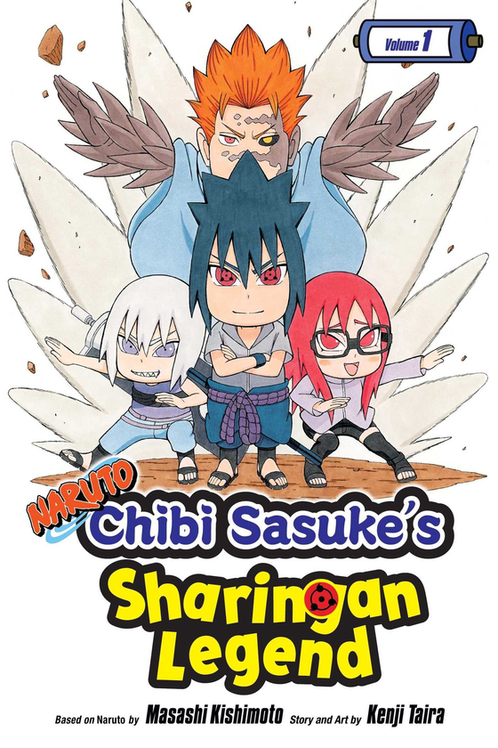 Бумажная книга «Naruto. Chibi Sasuke’s Sharingan Legend. Volume 1», авторов Масаси Кисимото, Кэндзи Тайра - фото №1