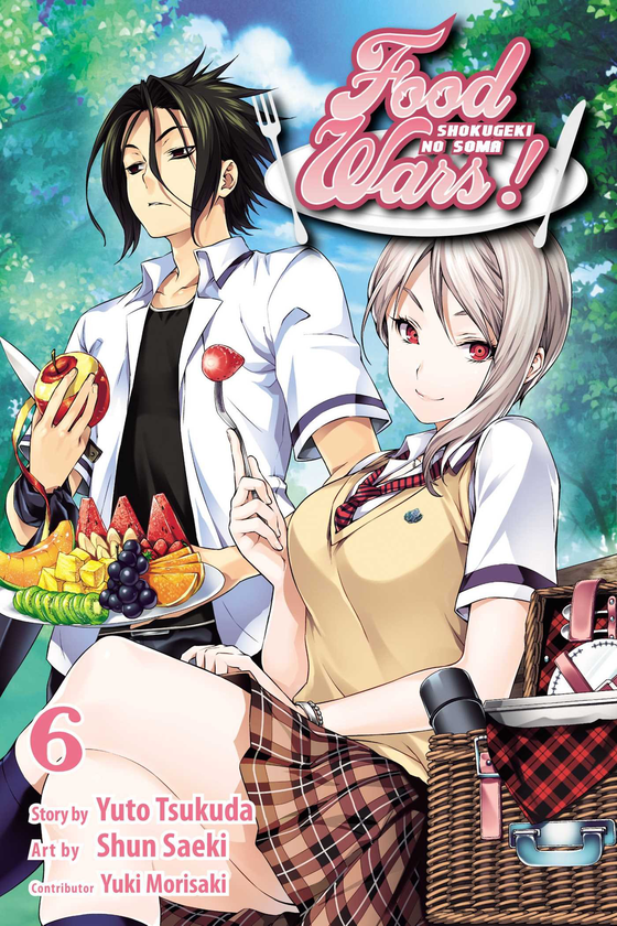 Бумажная книга «Food Wars! Shokugeki no Soma. Volume 6», авторов Юто Цукуда, Юки Морисаки - фото №1