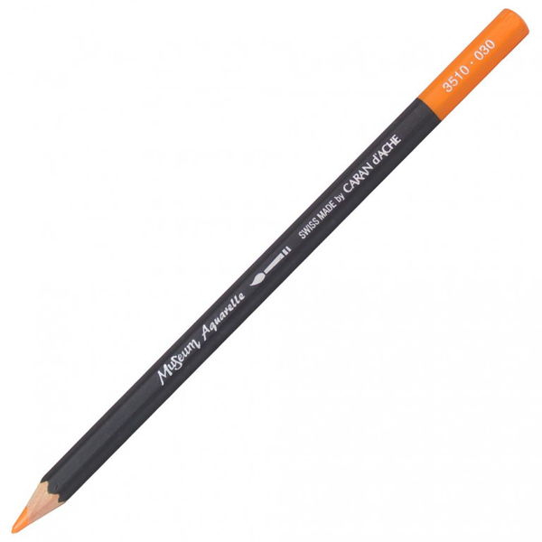  «Карандаш Caran d'Ache Museum Aquarelle Orange (3510.030)», бренда Caran d'Ache - фото №1