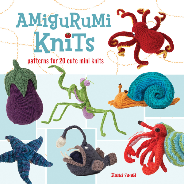 Бумажная книга «Amigurumi Knits: Patterns for 20 Cute Mini Knits», автор Ханси Сингх - фото №1