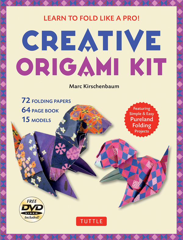 Паперова книга «Creative Origami Kit», автор Марк Кіршенбаум - фото №1