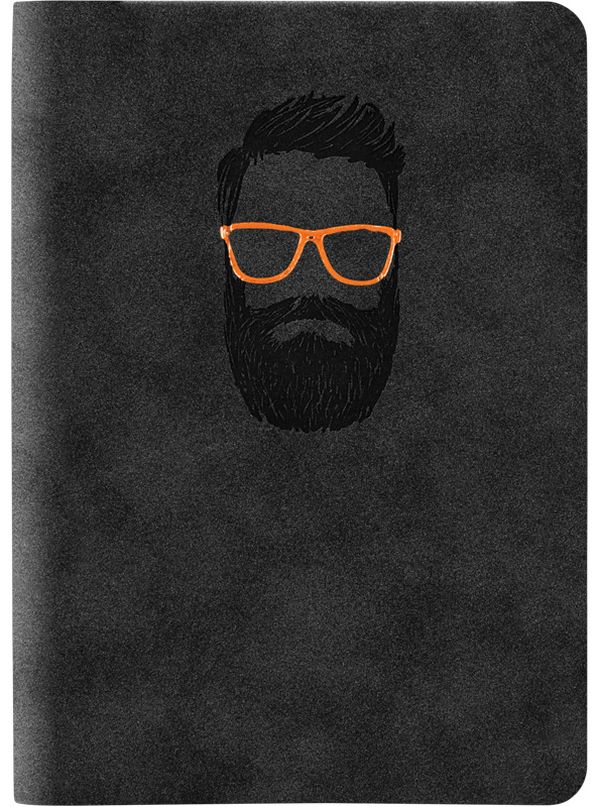  «Книга записная Axent Nuba Strong A6+ Черная (8603-01-a)», бренда Axent - фото №1