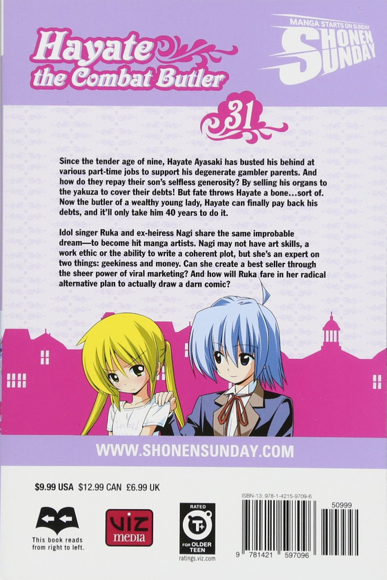 Паперова книга «Hayate the Combat Butler. Volume 31», автор Кенджіро Хата - фото №1