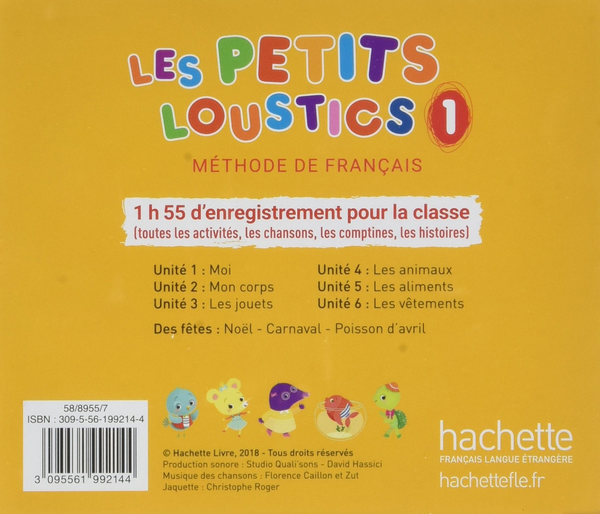 Паперова книга «Les Petits Loustics Niveau 1 - CD Classe» - фото №1