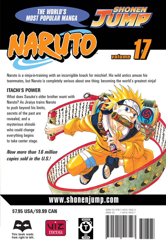 Паперова книга «Naruto. Volume 17», автор Масаси Кісімото - фото №1
